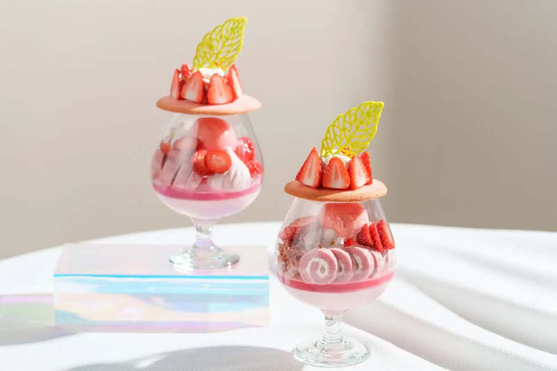 ブランドいちご「究極のいちご」を楽しめる「Pink Berry Afternoon Tea