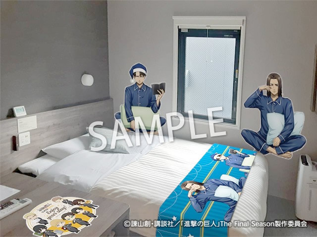 スーパーホテル仙台・広瀬通りにて「スーパーホテル『進撃の巨人